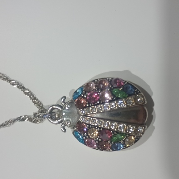 Brighton Silver Necklace and Earring Set - Picture 7 of 8